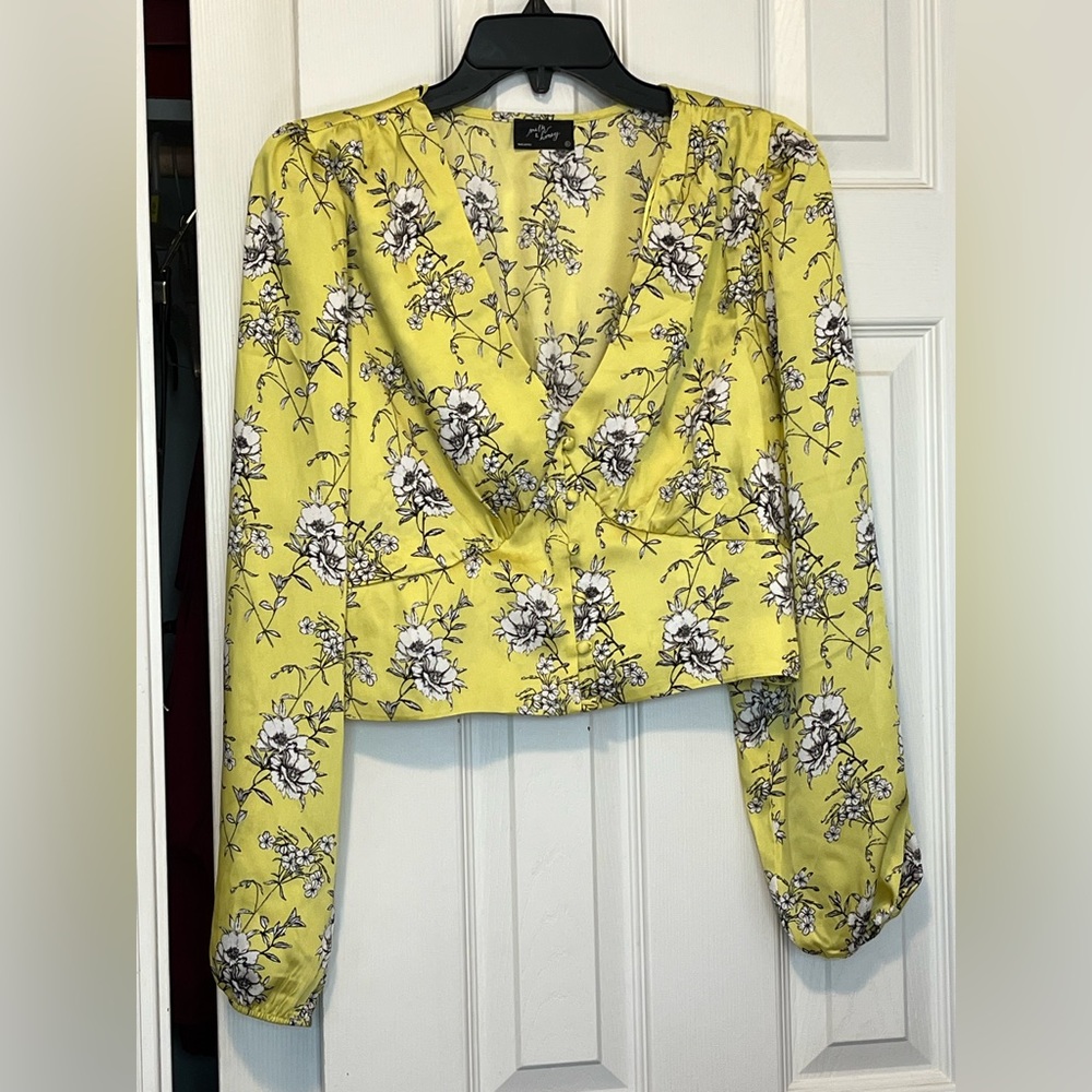Women’s Floral Silk blouse